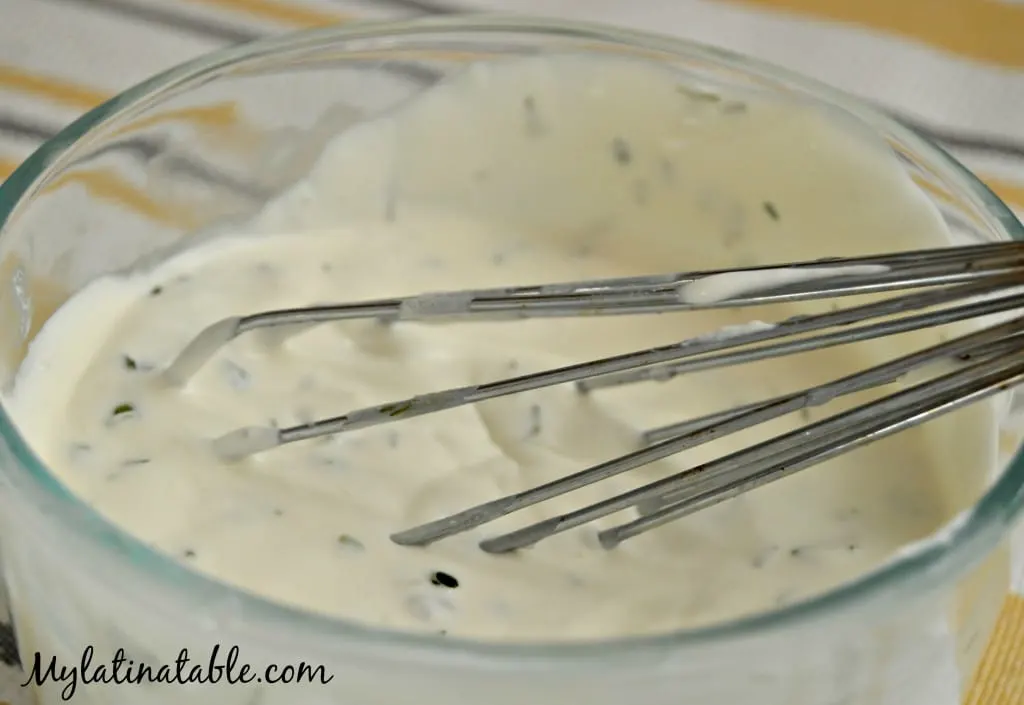 How to make ranch dressing at home.