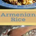 Even if you do not like rice, you will love this recipe! It has bacon, almonds, rice, sauteed onions, and the flavors go perfectly together!
