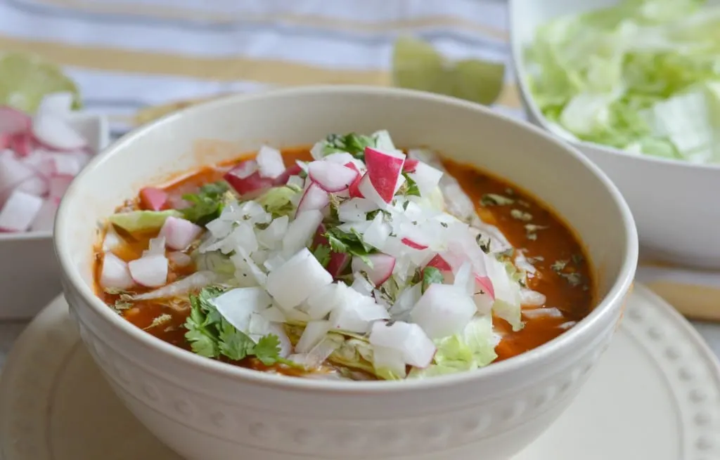 Pozole is a traditional Mexican soup that is full of different flavors, loved by many, and is consumed year-round.