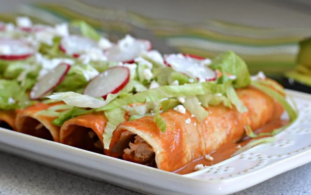 These Enchiladas with homemade red enchilada sauce is the last recipe of its kind that you will need to look for. 