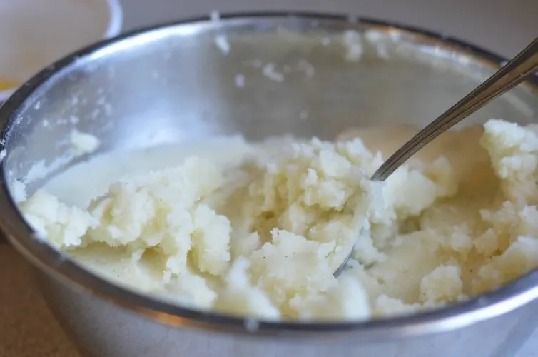 papas rellenas - chorizo potato balls mashed potatoes