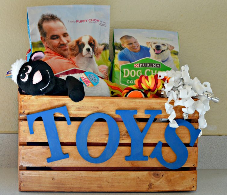 DIY Toy Box Dog
