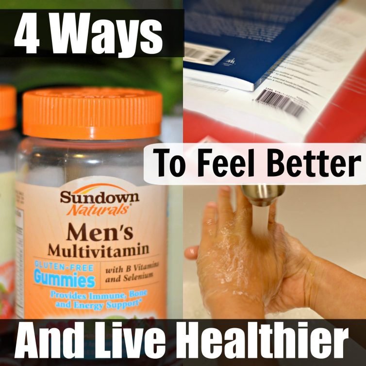 #ad Here are 4 ways to feel better and live healthier including @sundownnaturals found at @walmart #goodnessgiveaway #sharethegoodness #pmedia