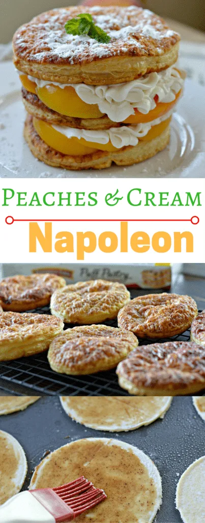 This Peaches and Cream Napoleon is so easy to make and is absolutely delicious. The subtle hint of maple and nutmeg will have you coming back for more. 