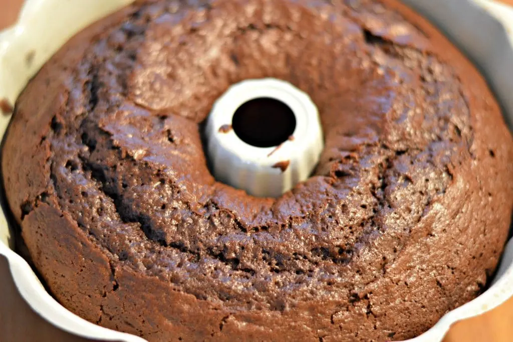 Homemade Triple Chocolate Bundt Cake 3