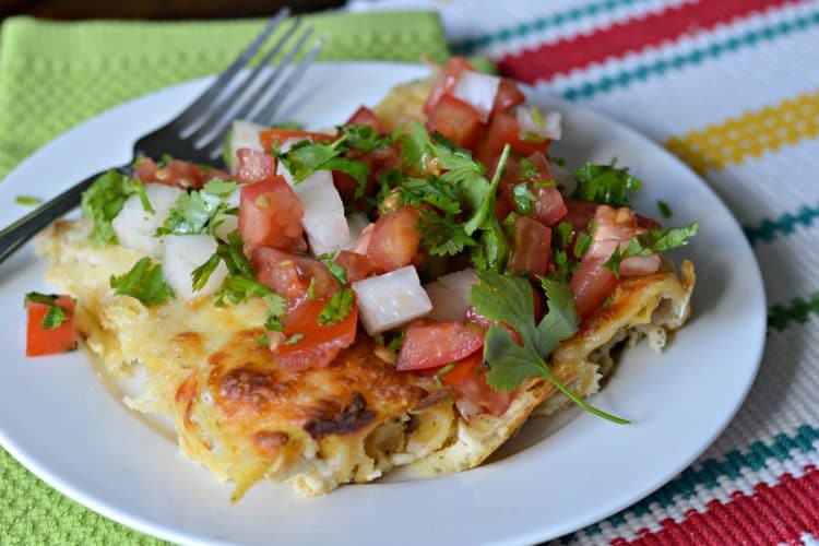 Chipotle Chicken Enchiladas with Pico De Gallo My Latina Table