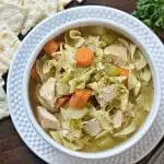 Slow Cooker Chicken Noodle Soup is the perfect recipe for the fall when cold season starts rolling in. 