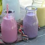 These three nutritious smoothie recipes are all made with delicious milk and taste great. They make for a perfect breakfast before school.