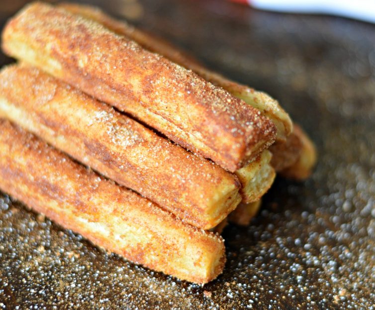 Quick and Easy Puff Pastry “Churro” Sticks