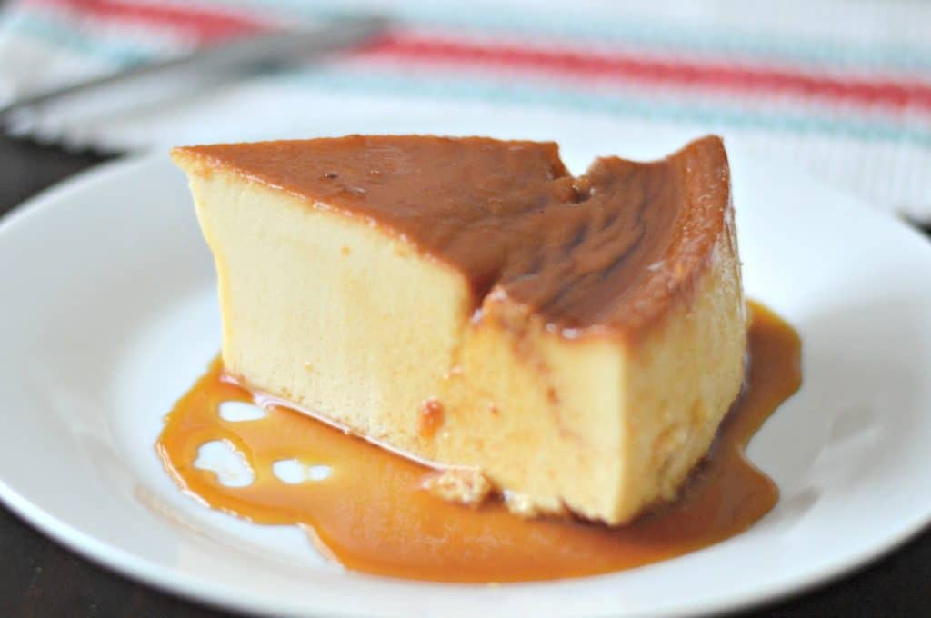 This super easy flan recipe is the perfect texture, tastes great, and is sure to please a crowd.