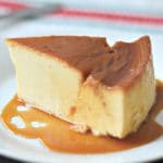 This super easy flan recipe is the perfect texture, tastes great, and is sure to please a crowd. 