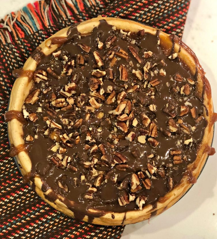 Easy Turtle Cheesecake Recipe My Latina Table easy-turtle-cheesecake-recipe-my-latina-table
