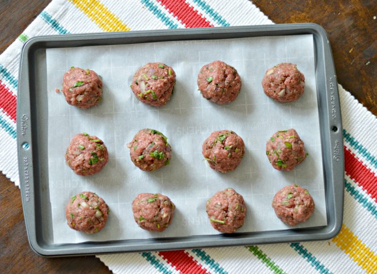 This easy meatball recipe is made with lean bison meat, and seasoned perfectly for a delicious, flavorful meal.