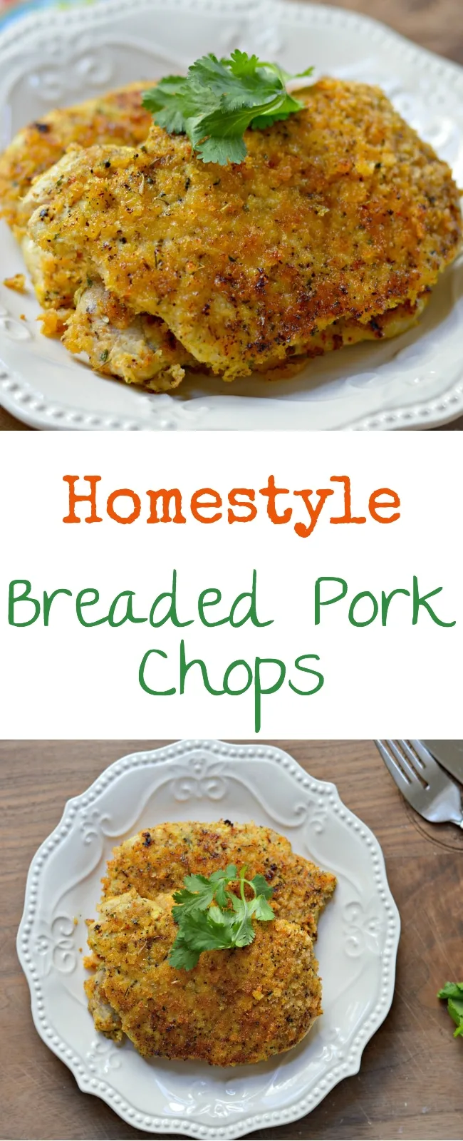 This homestyle breaded pork chops recipe has a delicious combination of herbs and spices and is a perfect choice for dinner.