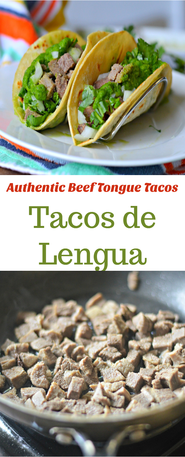 How To Make Authentic Beef Tongue Tacos (Tacos de Lengua Recipe)