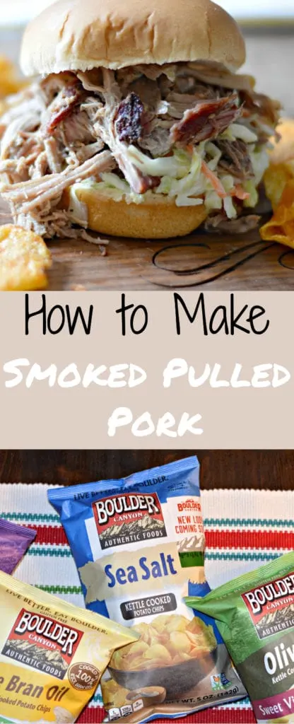#ad Keep reading to find out how to make a delicious, smoked pulled pork on your wood pellet smoker + information on the new Boulder Canyon Foods chips packaging - coming soon!. 