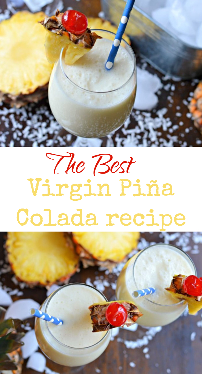 virgin recipe Pina colada