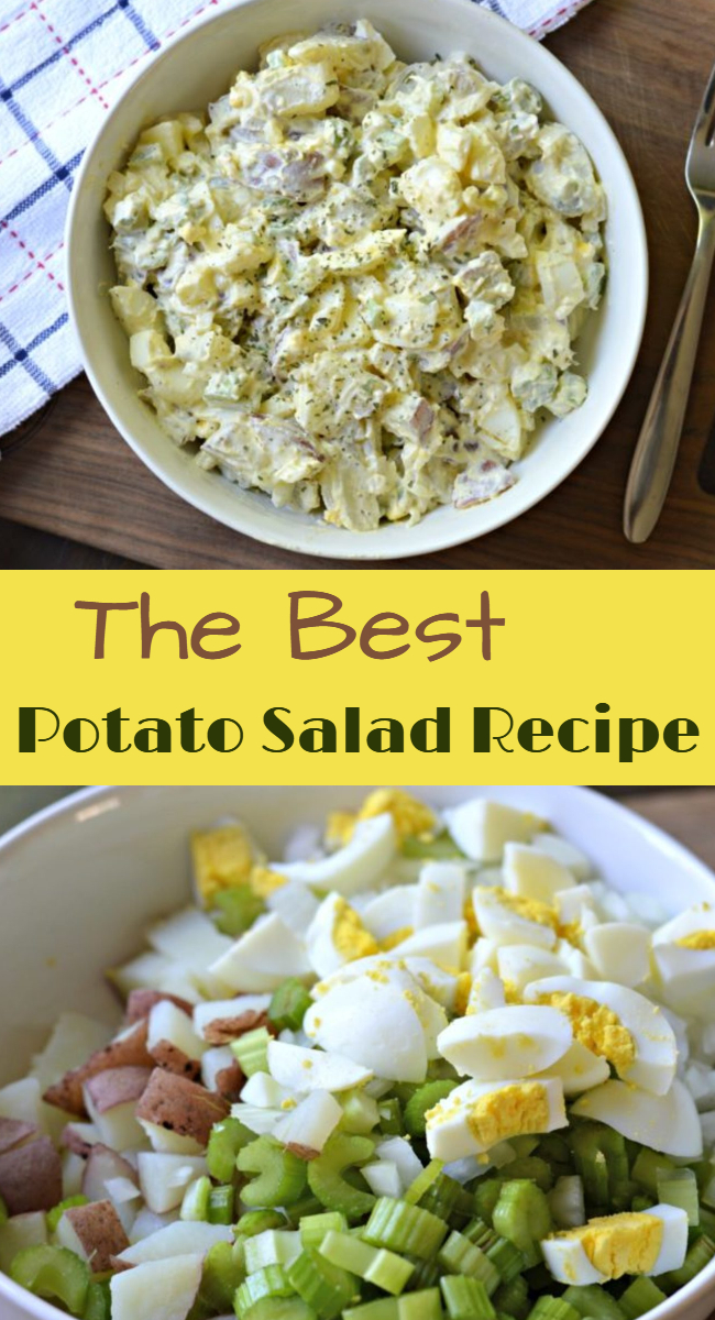 Inside: Learn how to make this delicious and easy potato salad recipe which will be a perfect addition at your next barbecue! 