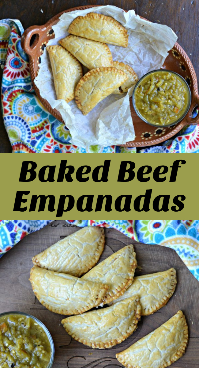 Learn how to make these delicious baked beef empanadas, which are perfect as an appetizer, main dish, or even as a dessert if you change the filling to something sweet!