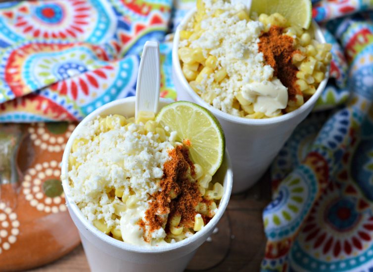 Authentic Mexican Esquites (Mexican Corn Salad) - My Latina Table