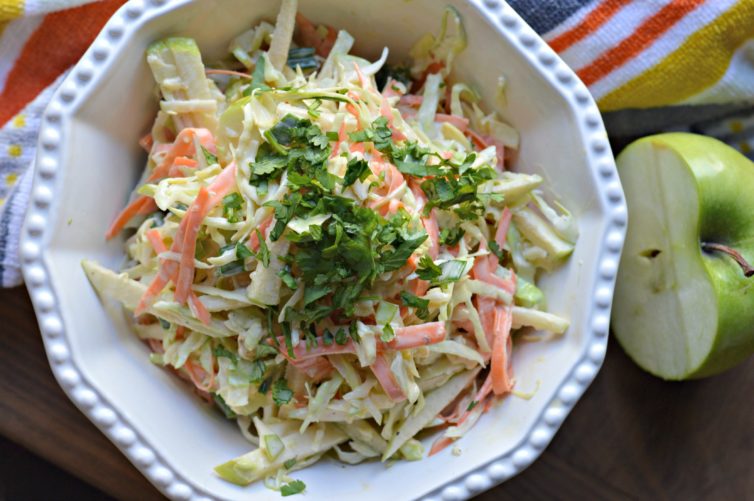 delicious apple slaw from up above