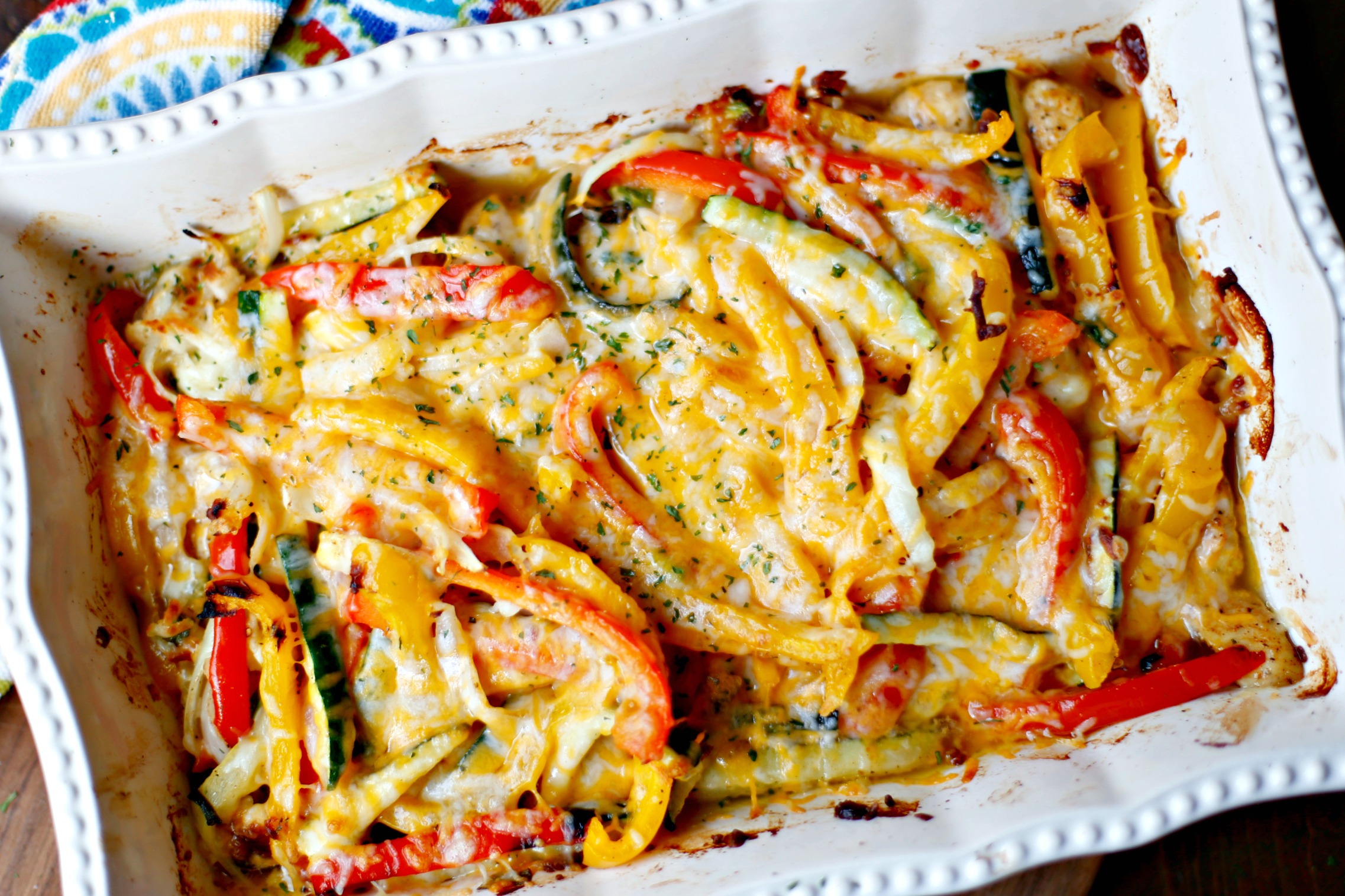 Easy Chicken Fajita Casserole Recipe My Latina Table