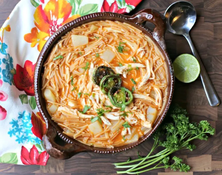 Authentic Mexican Sopa De Fideo Recipe My Latina Table