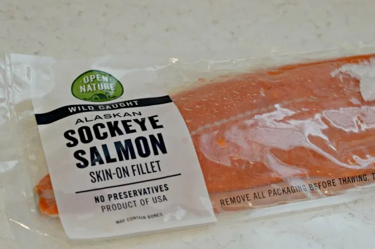 Alaskan Sockeye Salmon Skin-On Fillet