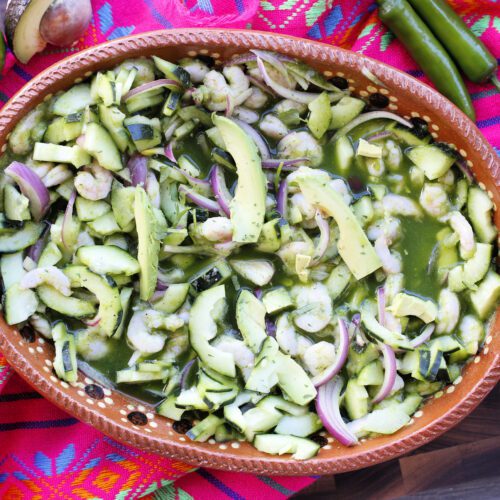 Authentic Mexican Aguachile Verde Recipe - My Latina Table