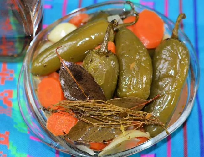 escabeche viewed from above