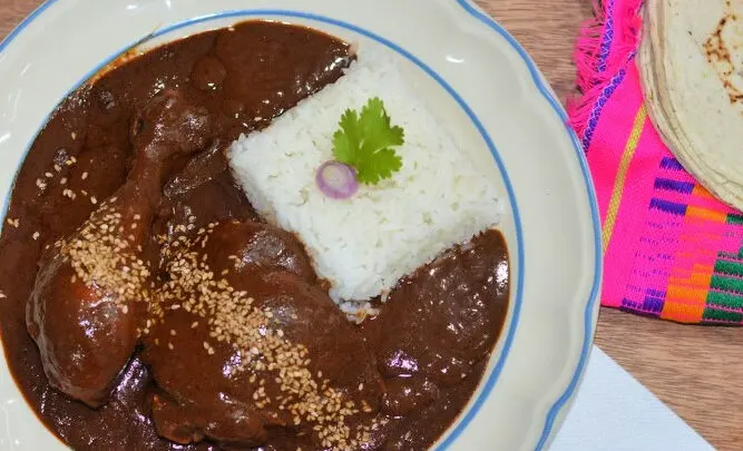 mole recipe from the top
