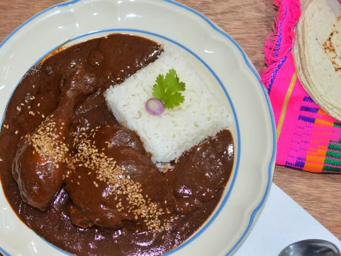 mole recipe from the top